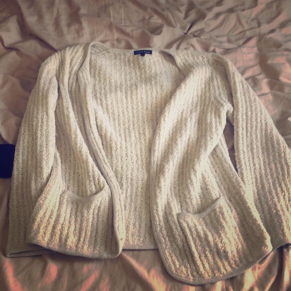 Beautiful pull on cardigan sweater